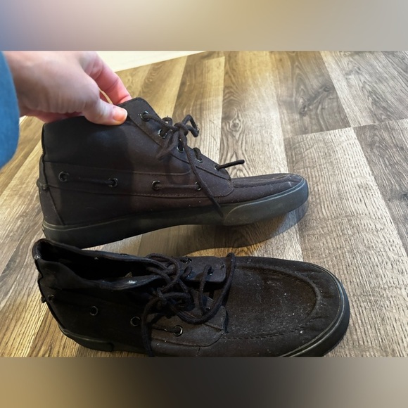 Polo by Ralph Lauren Black Chukka Boots size 10 casual business basic - Picture 9 of 15